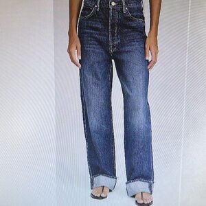 MOTHER SPITFIRE NERDY CUFF JEANS